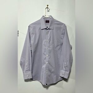 UNTUCKit Checkered Button Down Shirt Size Large Slim Fit